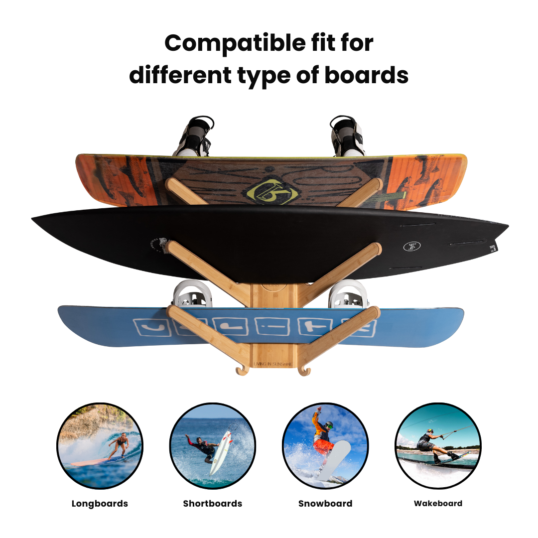 The Sun Rack – Space-Saving Wall-Mounted Board Rack | LISS – living in ...